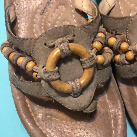 Earth Shoes leather sandals - Picture 4 of 7